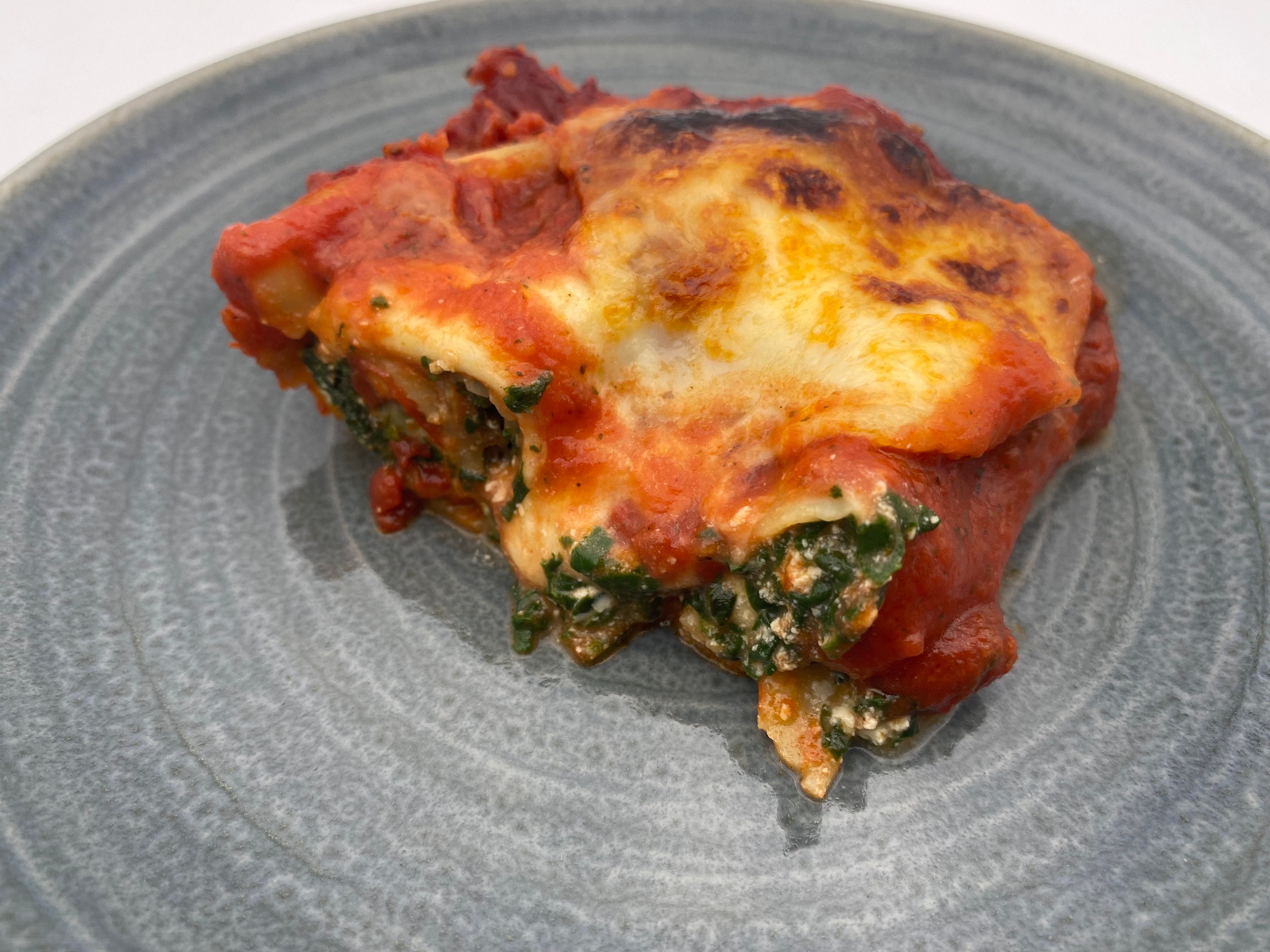 cannelloni mit spinat ricotta füllung