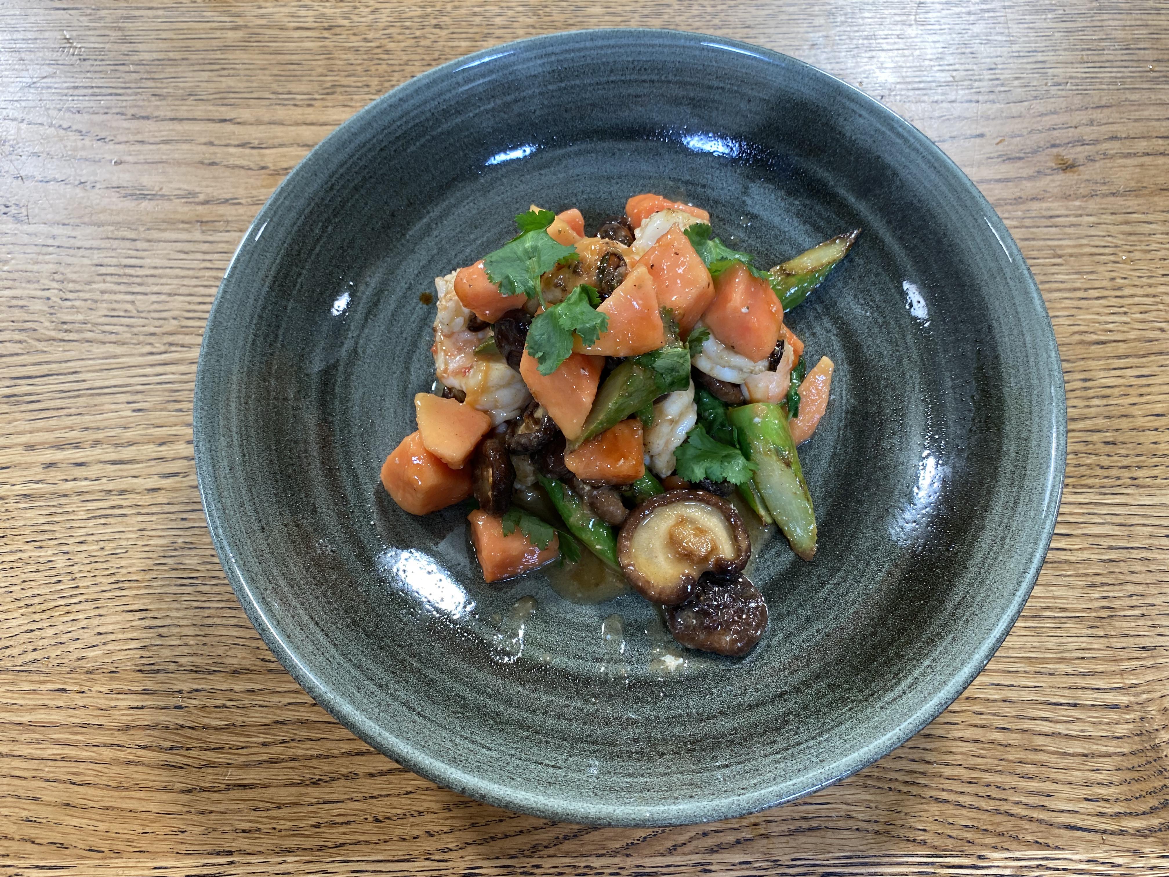 Garnelensalat mit Papaya – HENSSLERS