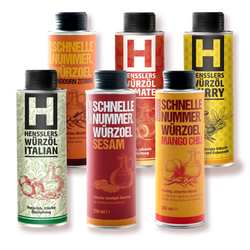 HENSSLERS 6er Würzöl Set Bundles Hensslers