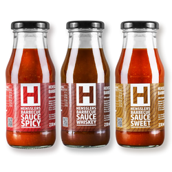 HENSSLERS BBQ Saucen Set Saucen Hensslers