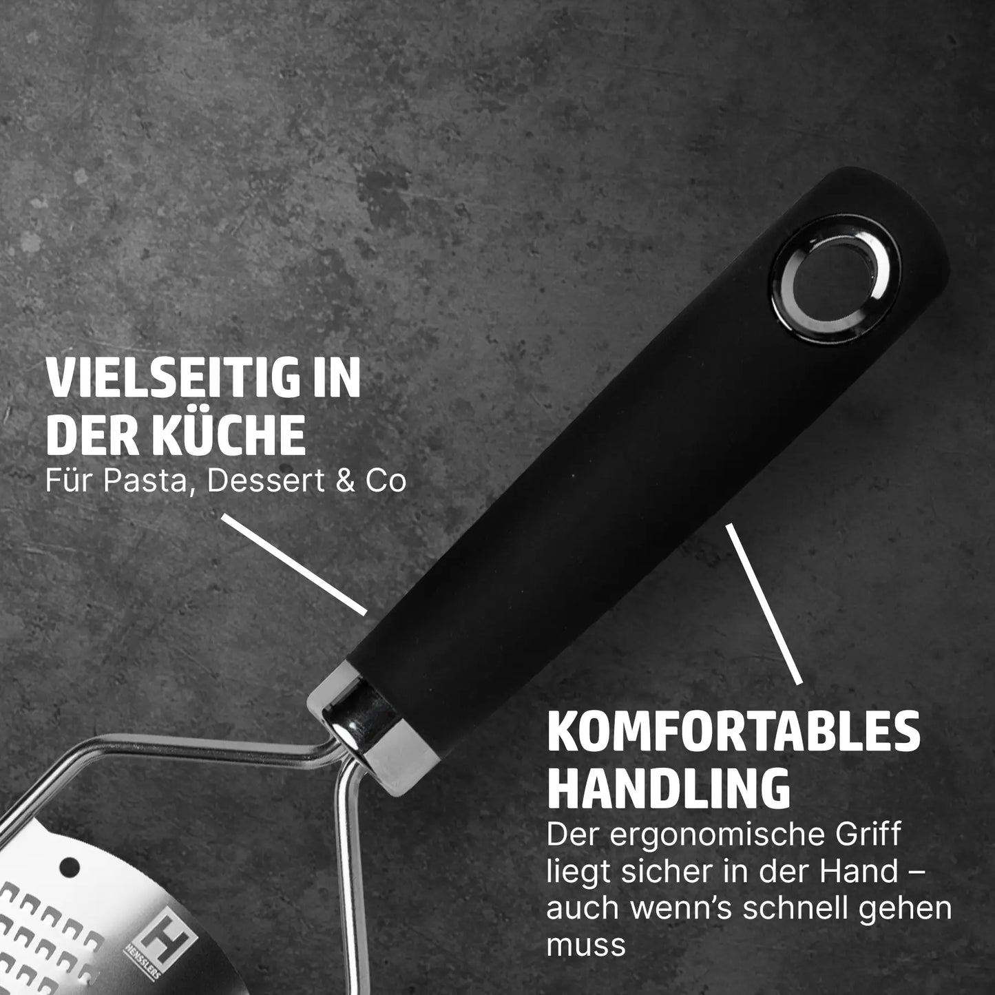 HENSSLERS Zesterreibe Küchenzubehör HENSSLERS