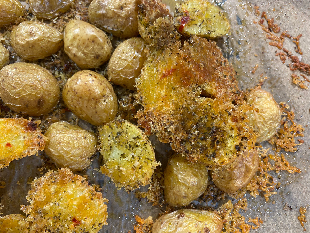 PARMESANKARTOFFELN AUS DEM OFEN