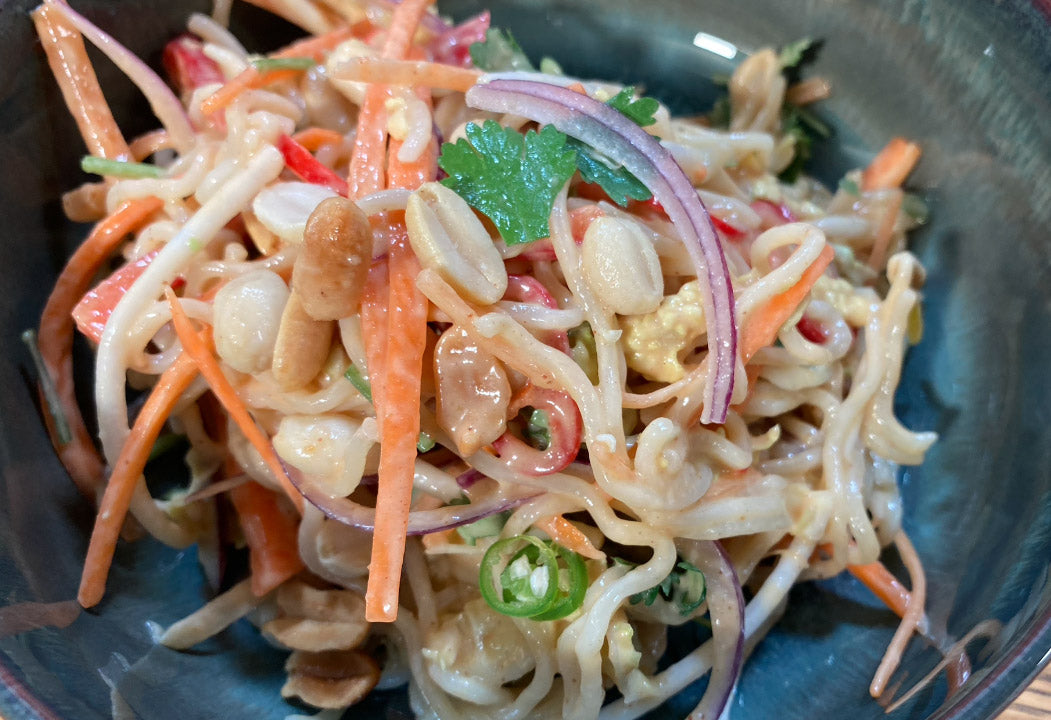 Asiatischer Nudelsalat