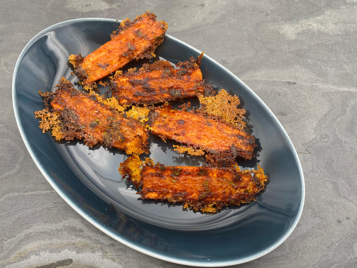 Knusprige Parmesan-Kartoffelecken aus dem Ofen