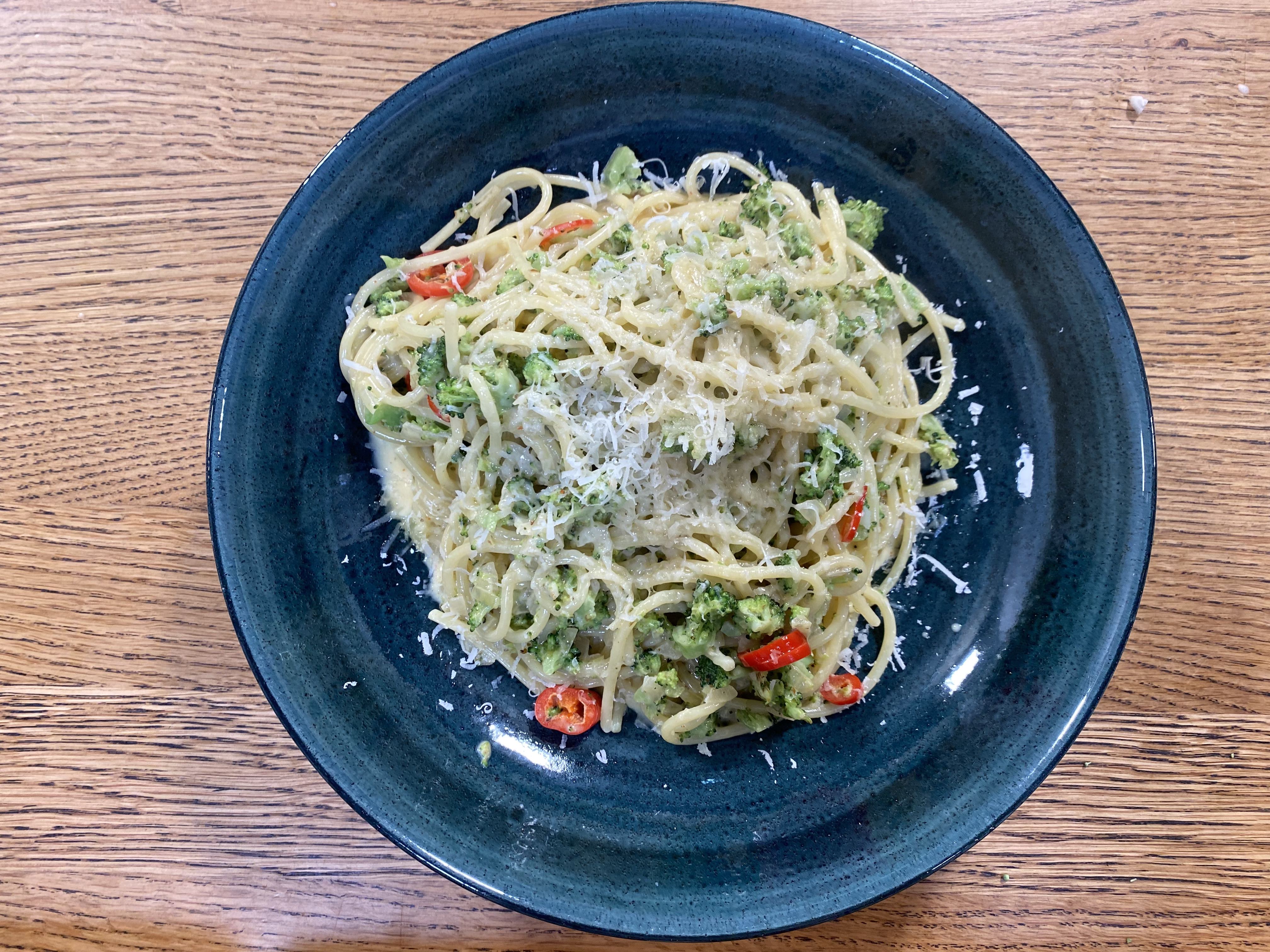 Spaghetti mit Brokkoli-Rahm – HENSSLERS