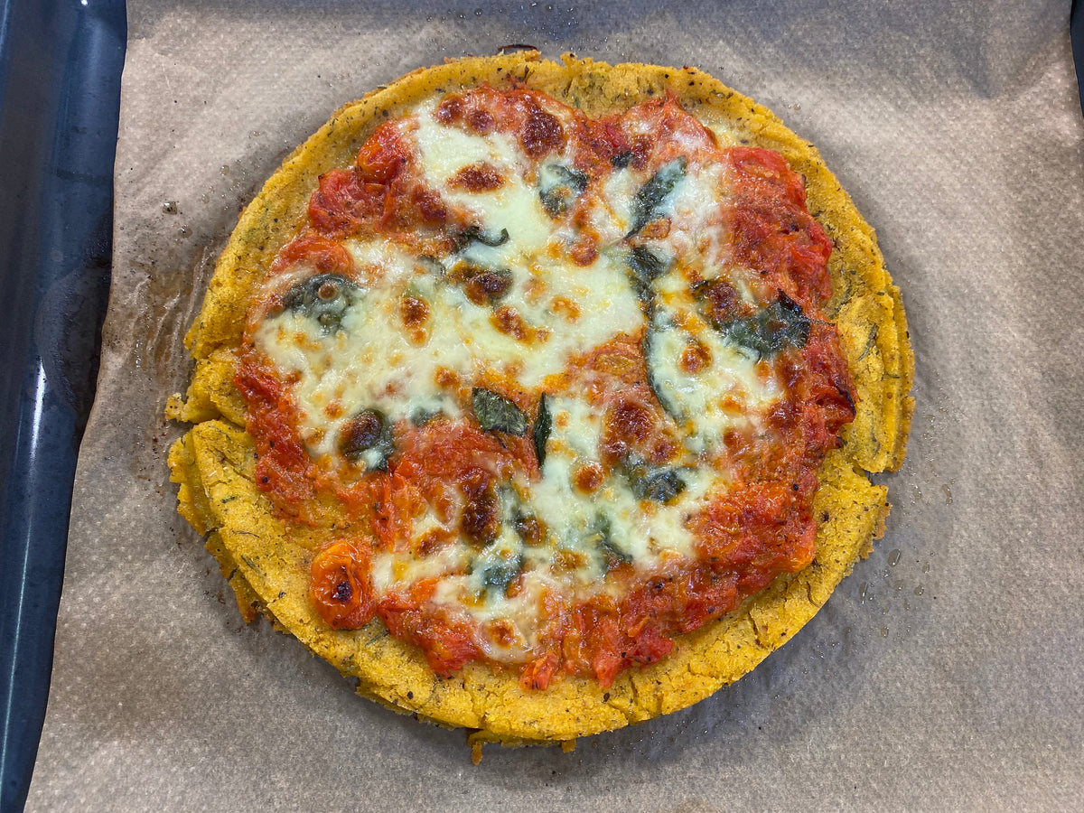 Polenta-Pizza