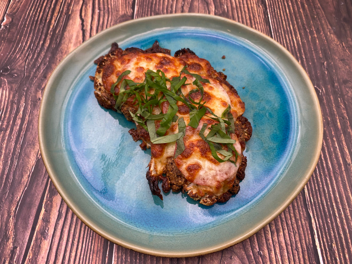 Blumenkohlsteaks „Italian Style“
