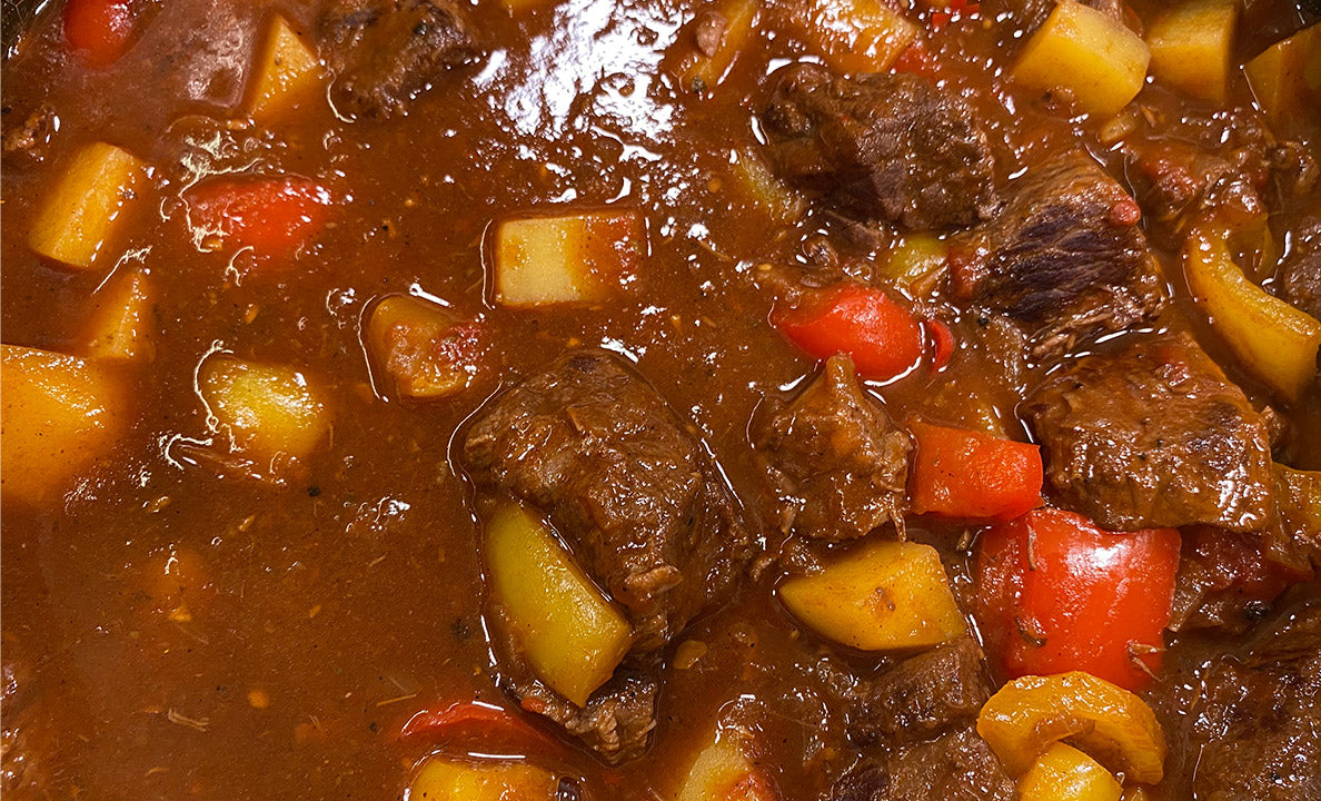 Rindergulasch "Henssler Style"