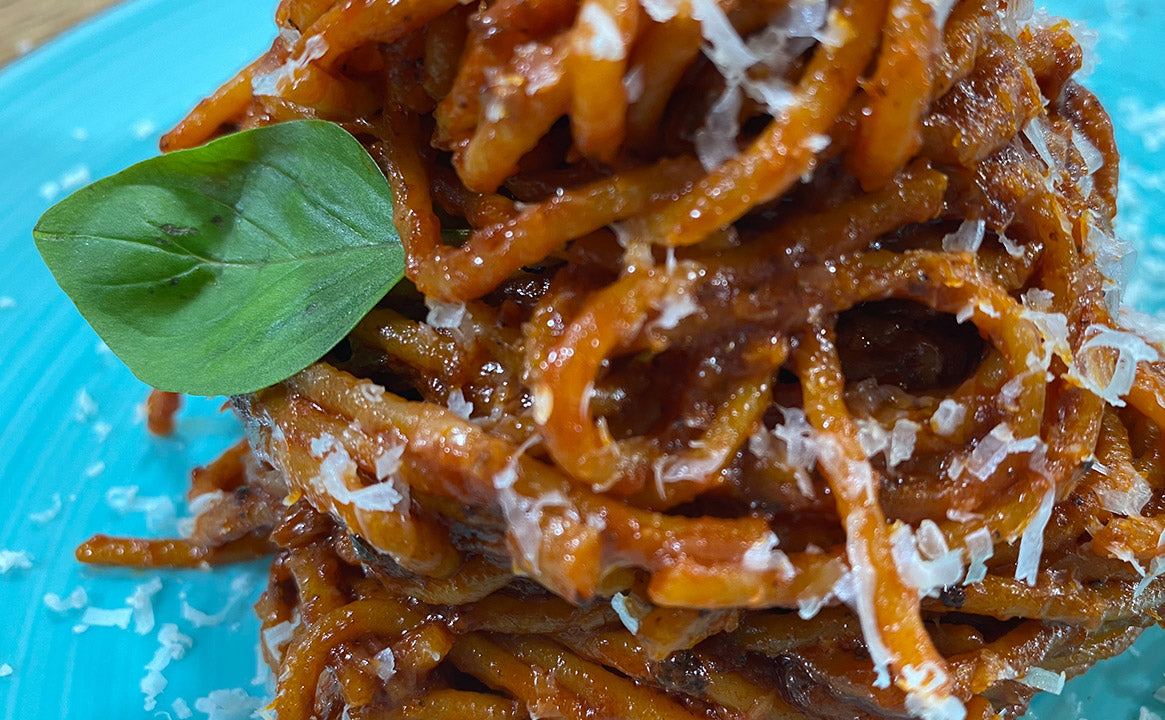 Pasta nach Art des Mörders
