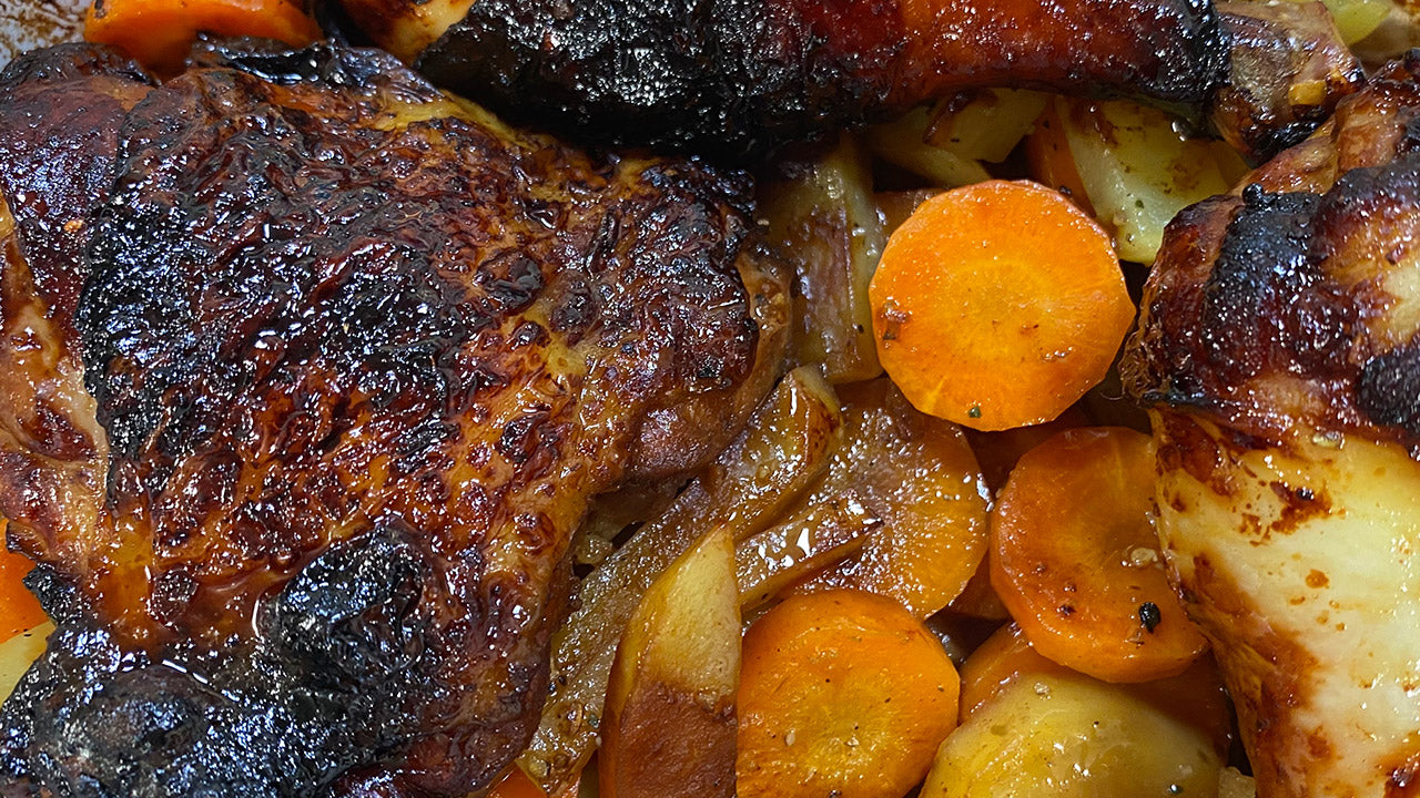 Hähnchenkeule mit Soja-Honig-Chili-Marinade – HENSSLERS Hähnchenkeule mit Soja-Honig-Chili-Marinade – HENSSLERS