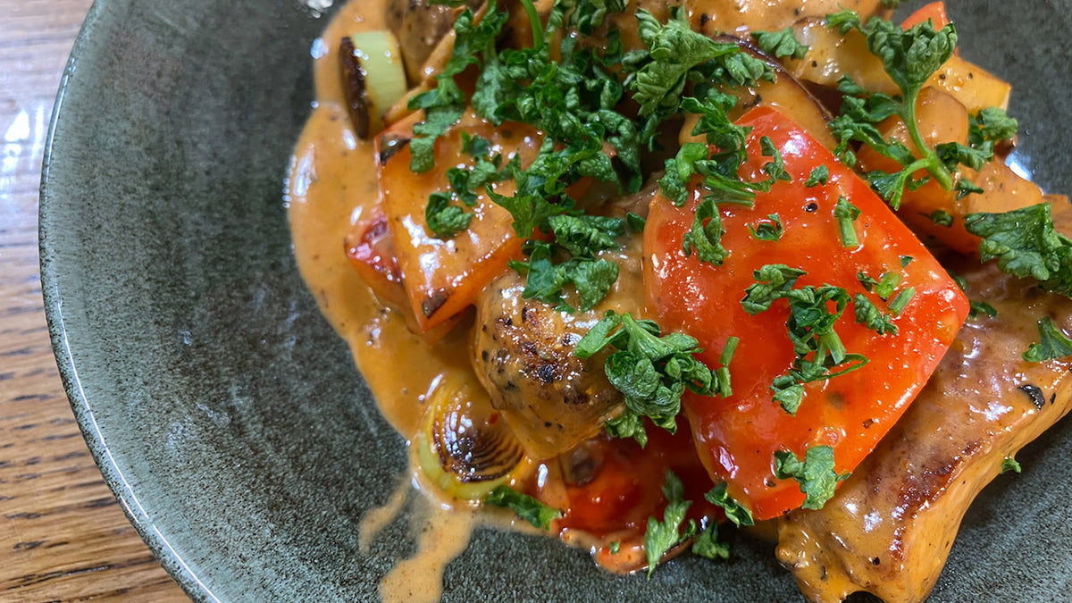 Schweinerücken „Steakhaus-Art“