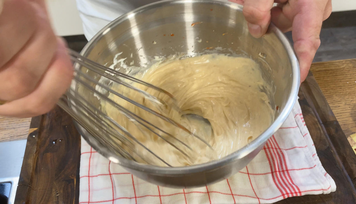Perfekte Mayonnaise für Pommes