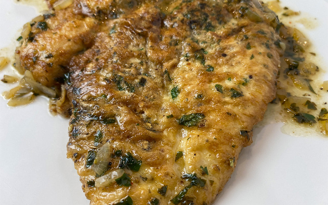 Hähnchenschnitzel à la Francaise