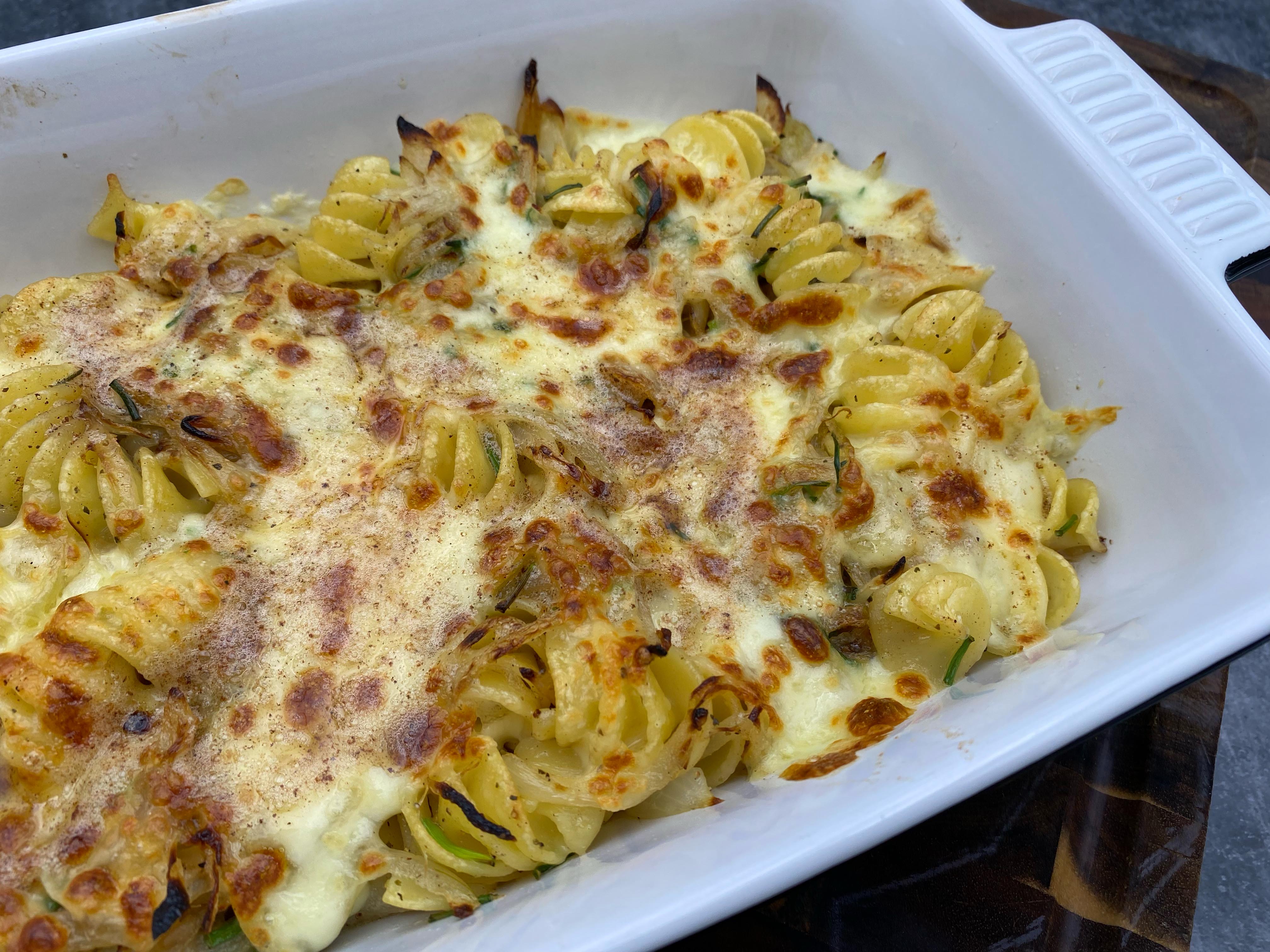 Gratinierte Pasta mit Mozzarella – HENSSLERS