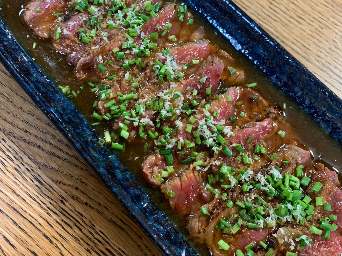 Gebratenes Carpaccio vom Rind