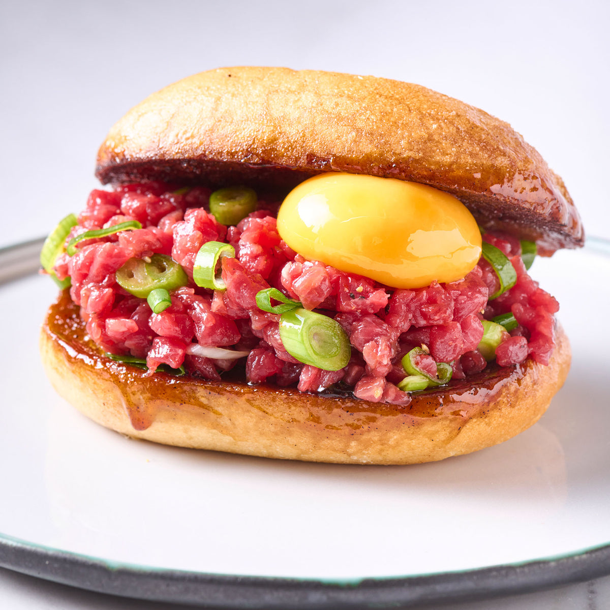 Knuspriges Mettbrötchen "Teriyaki Style"