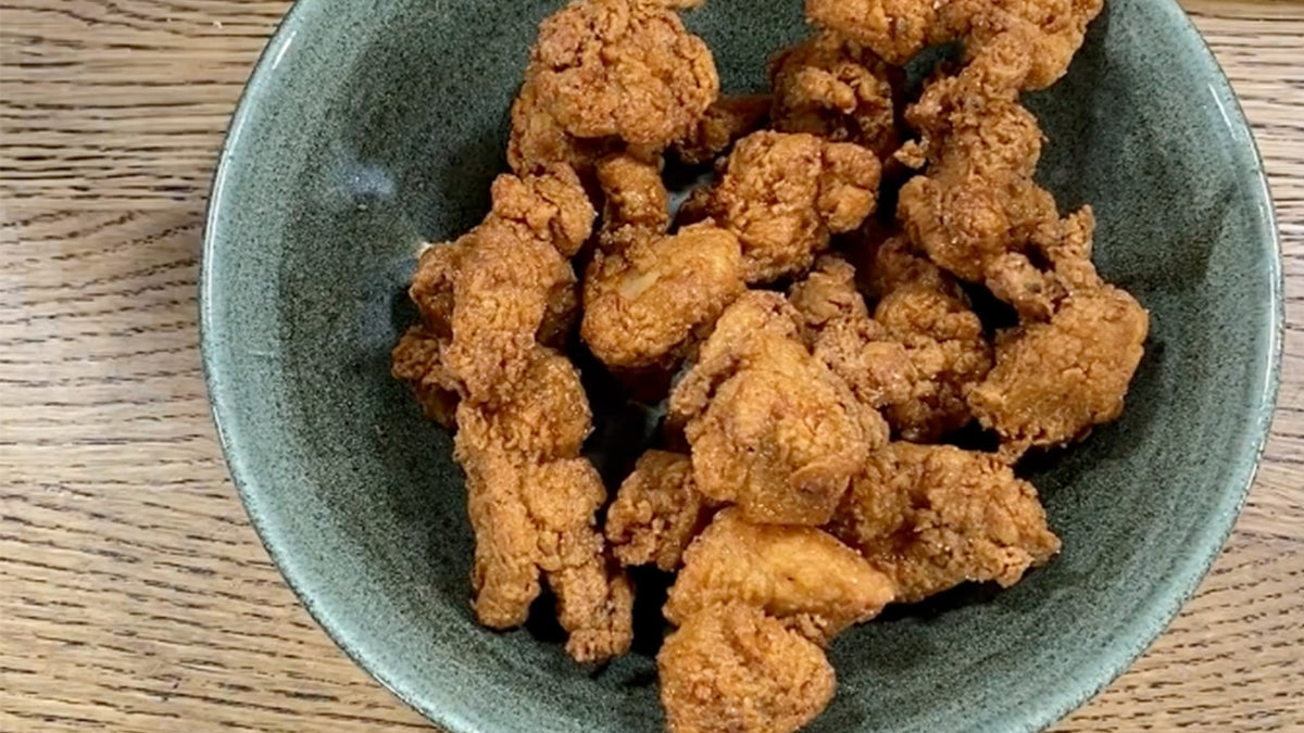 Chicken Popcorn mit Asia-Mayonnaise