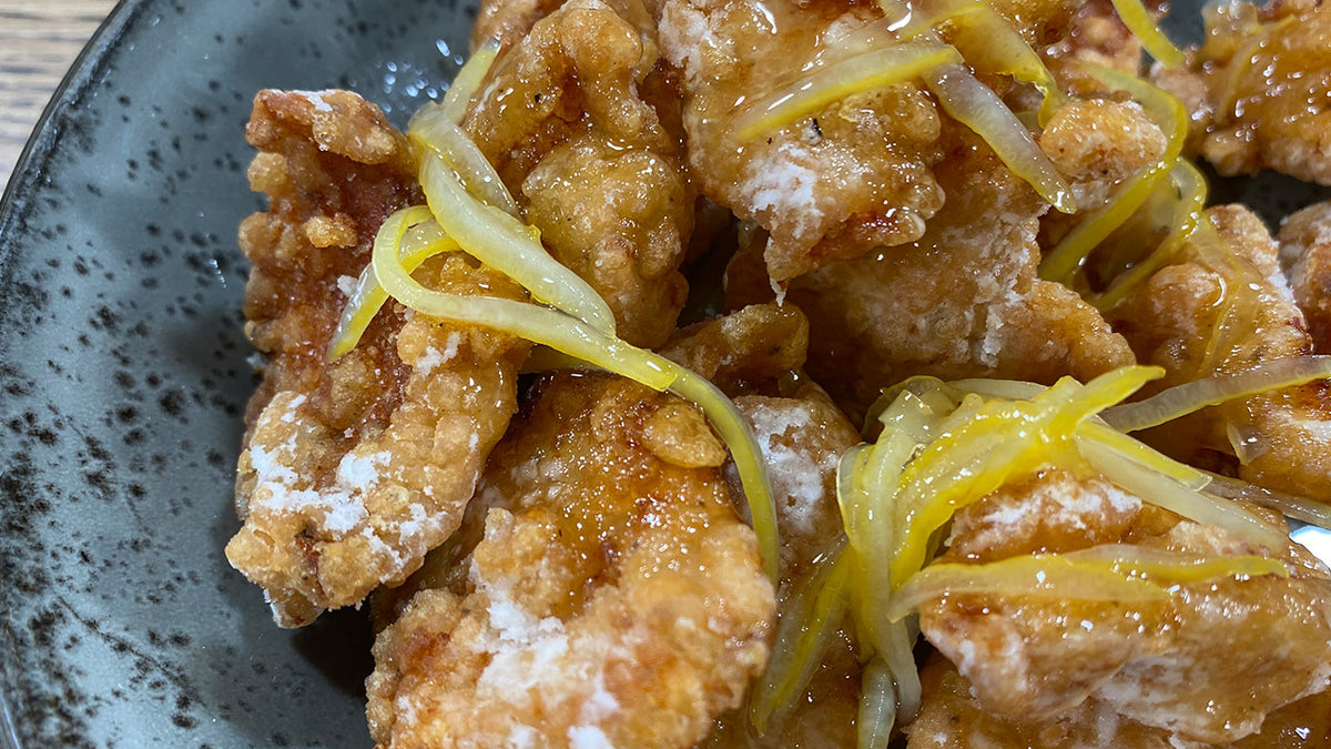 Knuspriges Zitronenhähnchen