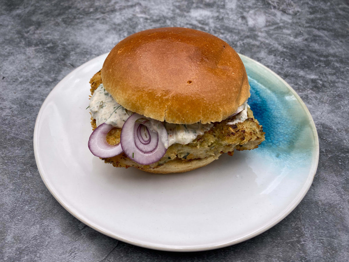 Fischburger alla Henssler