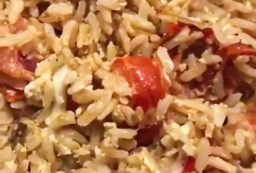 Bratreis-rezept mit Paprika