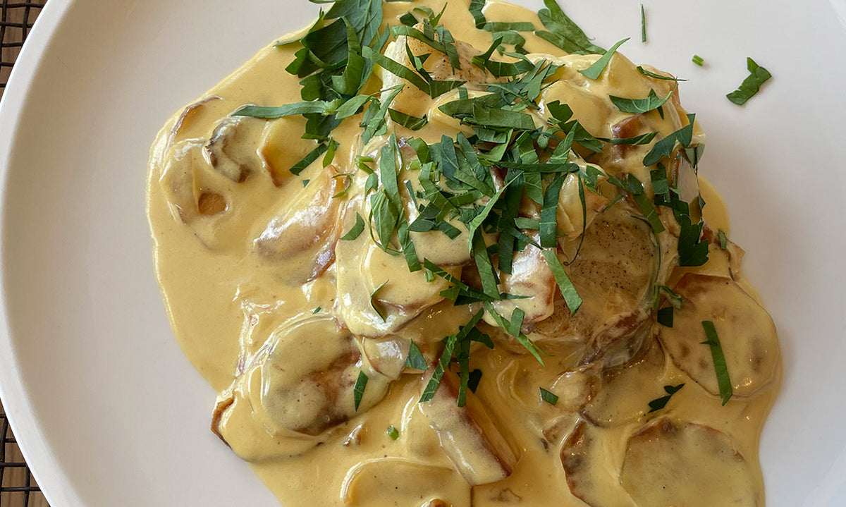 Fischfilet mit Bratkartoffeln