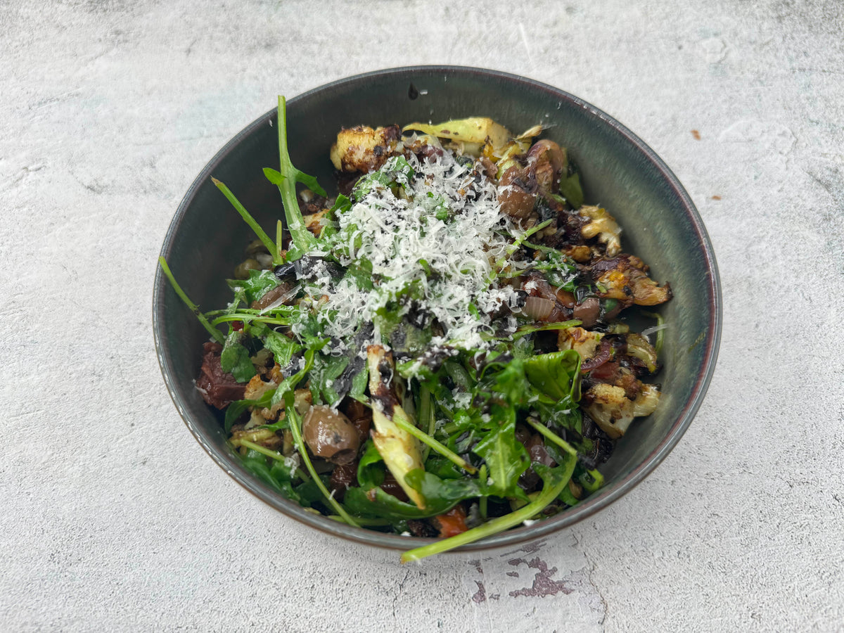 Italienische Blumenkohlpfanne