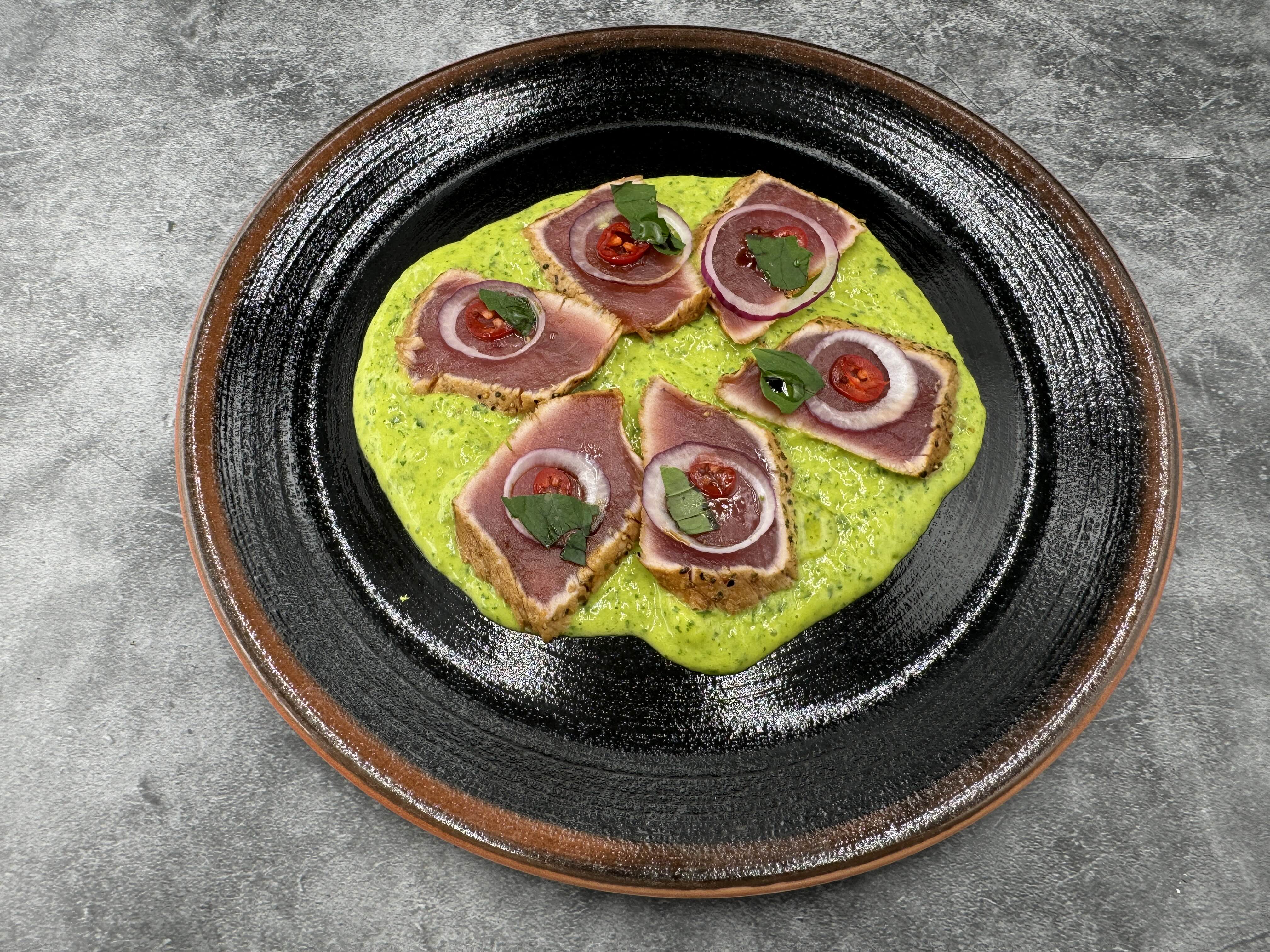 Tataki vom Thunfisch mit Mangosauce – HENSSLERS