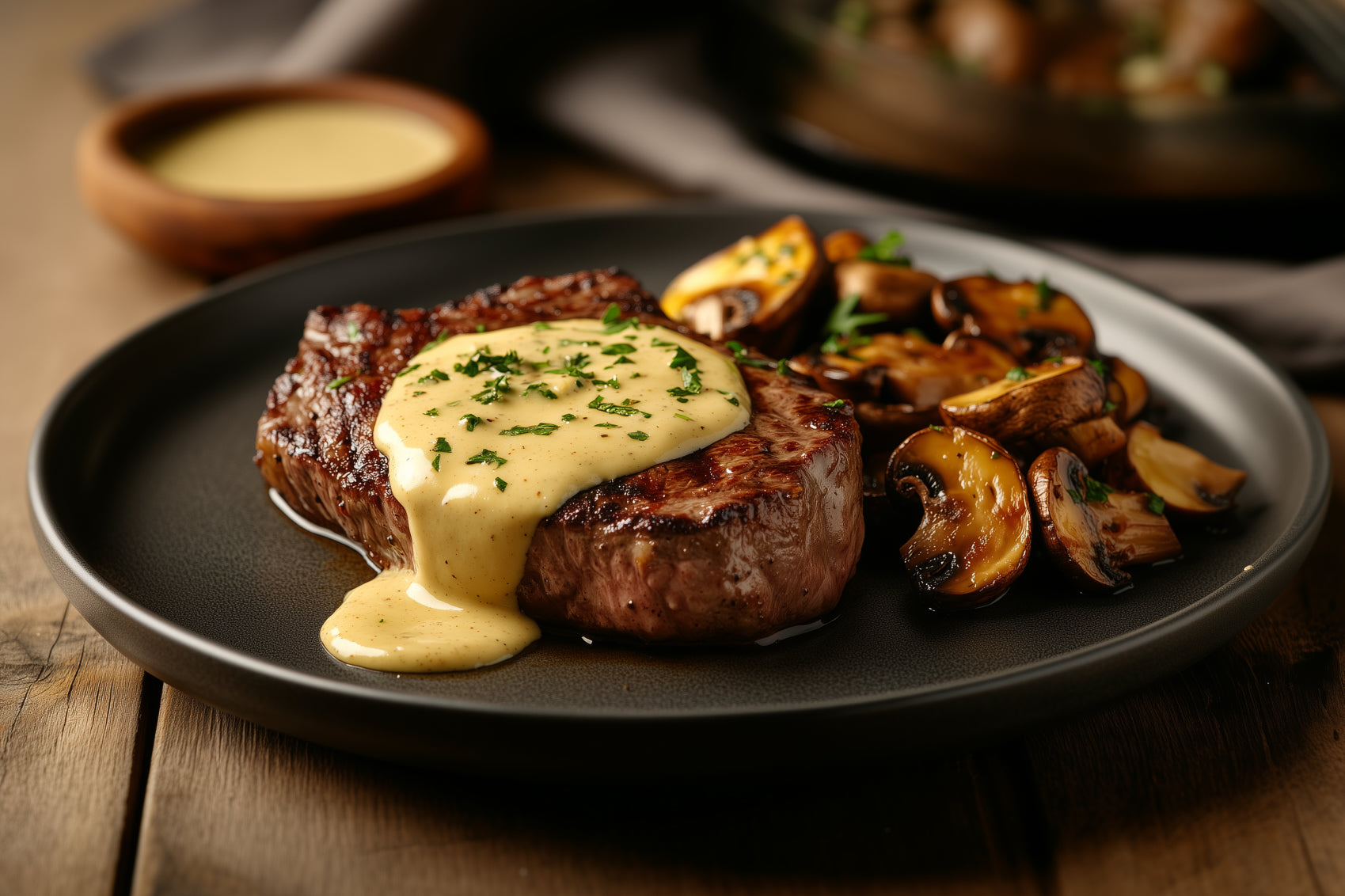 Rumpsteak mit Sauce bérnaise – HENSSLERS