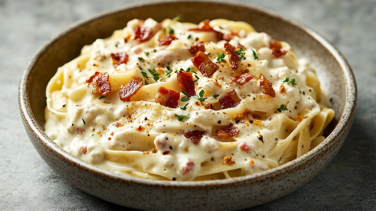 Pasta mit Ziegenkäse und Honig