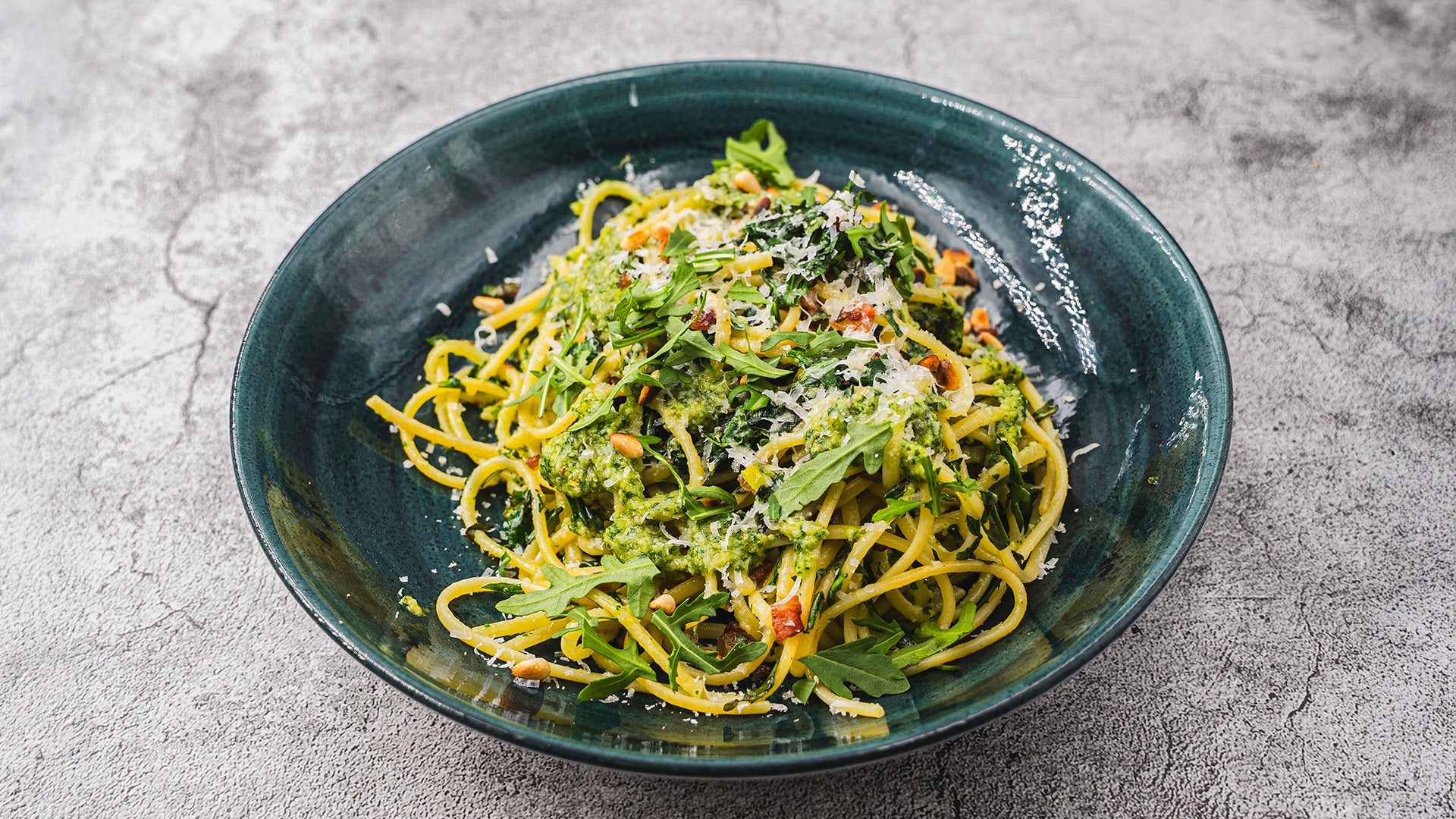 Pasta mit Rucolapesto – HENSSLERS Pasta mit Rucolapesto – HENSSLERS