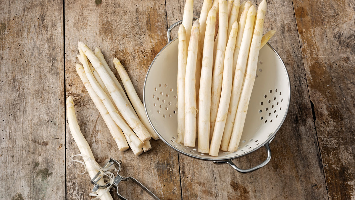 Wie schäle ich Spargel richtig?