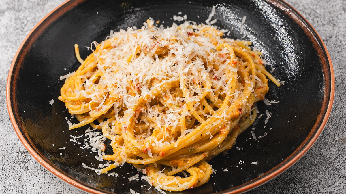 Spaghetti mit Spezialsauce
