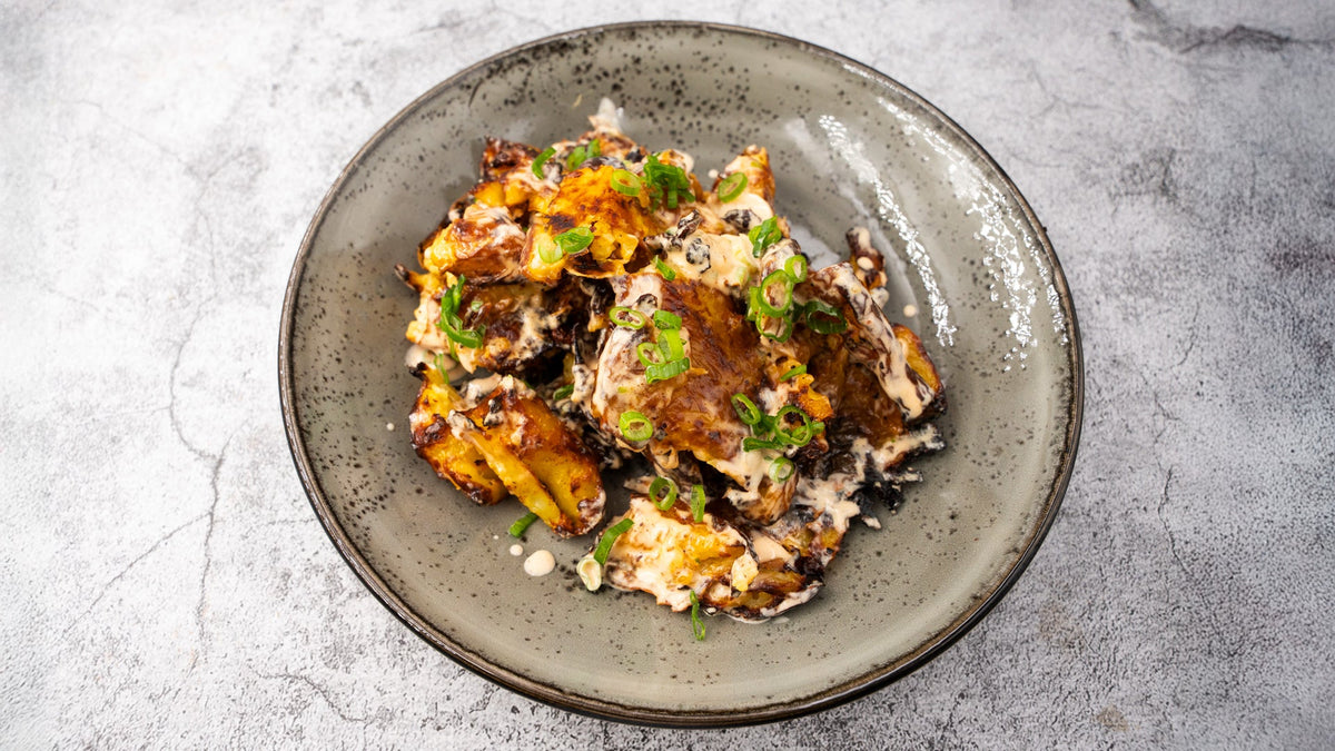 Knuspriger Asia-Kartoffelsalat