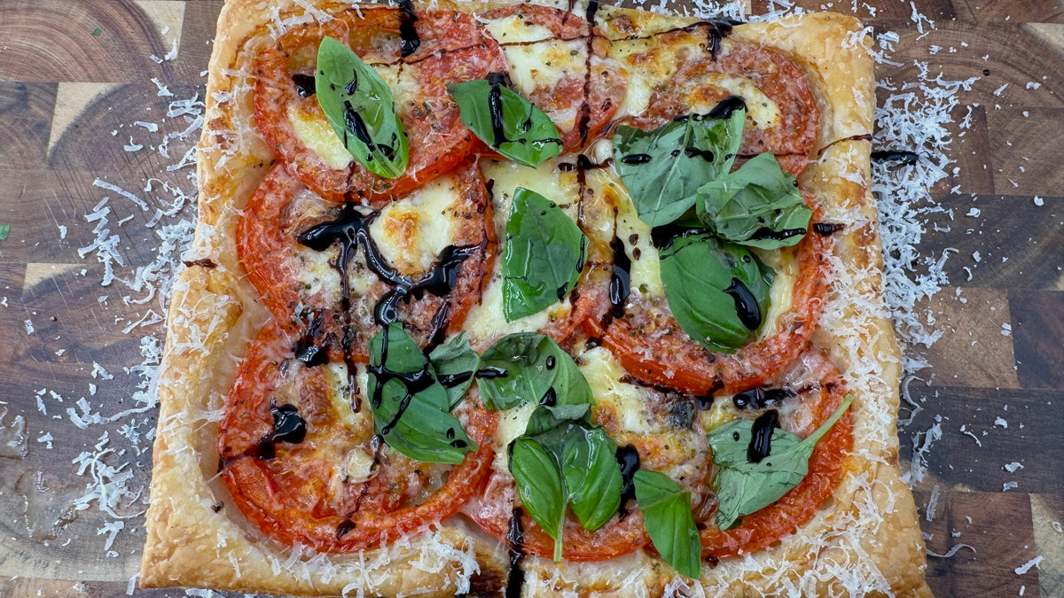 Tomaten-Tarte mit Mozzarella