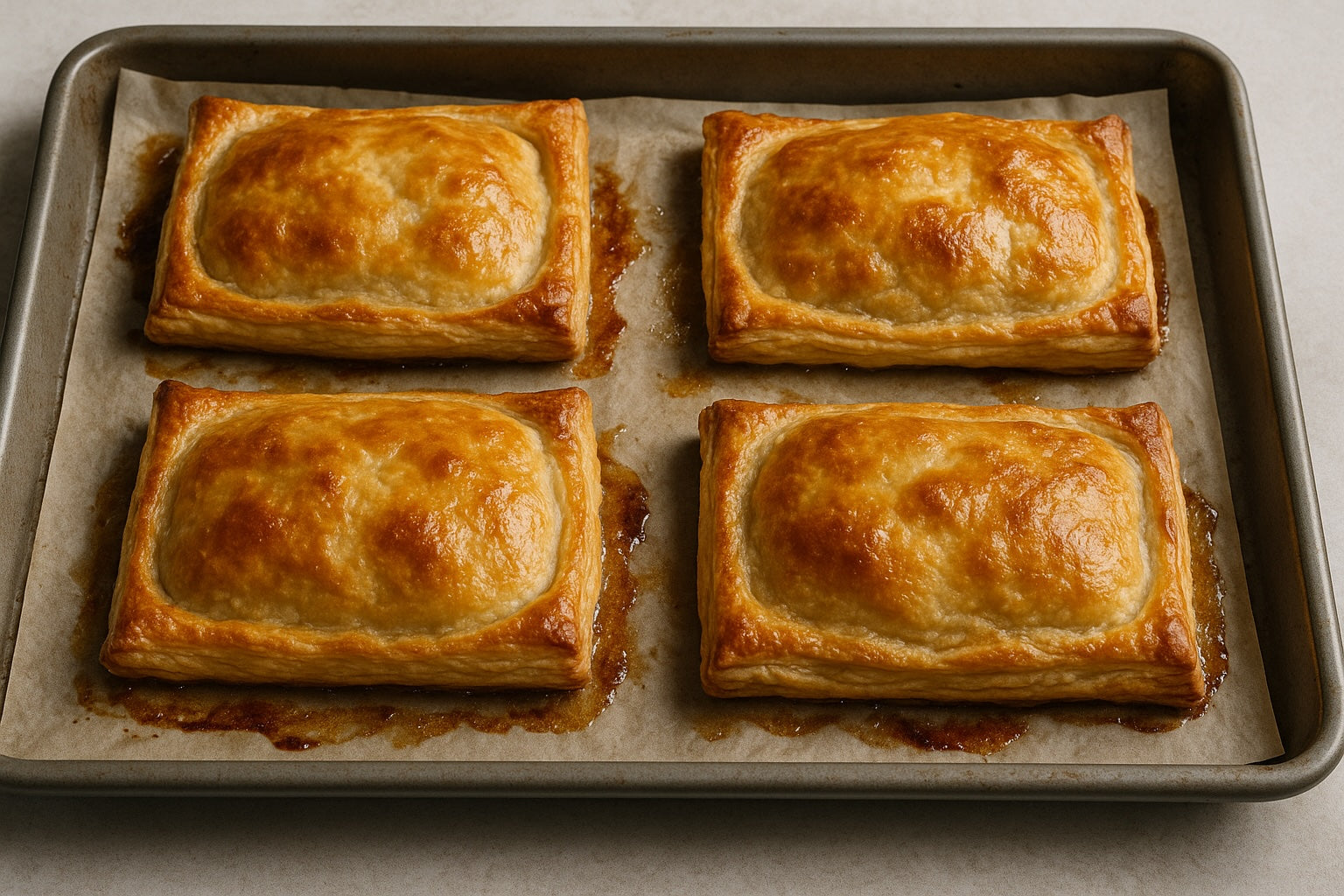 Blätterteigtarte
