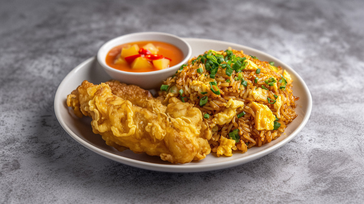 Extrem knuspriges Hähnchen süß-sauer