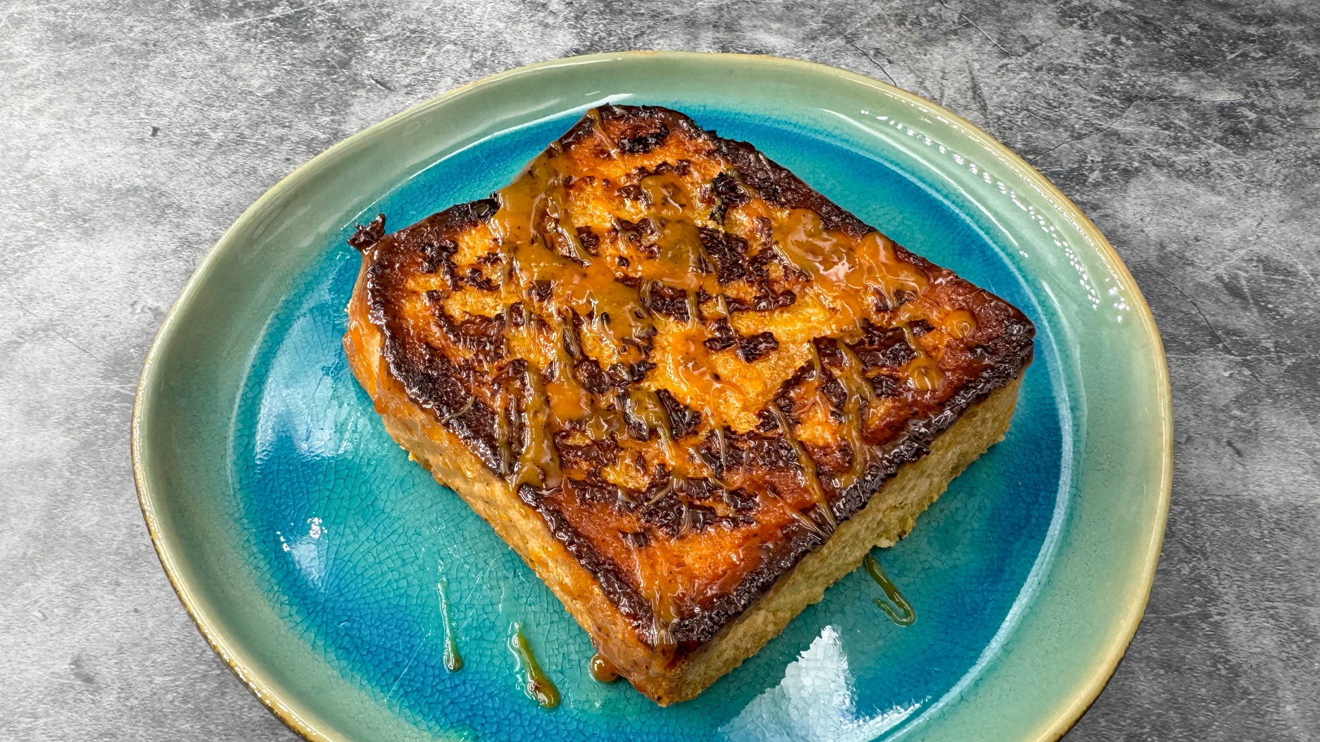 French Toast mit Karamellkruste und Orangencreme