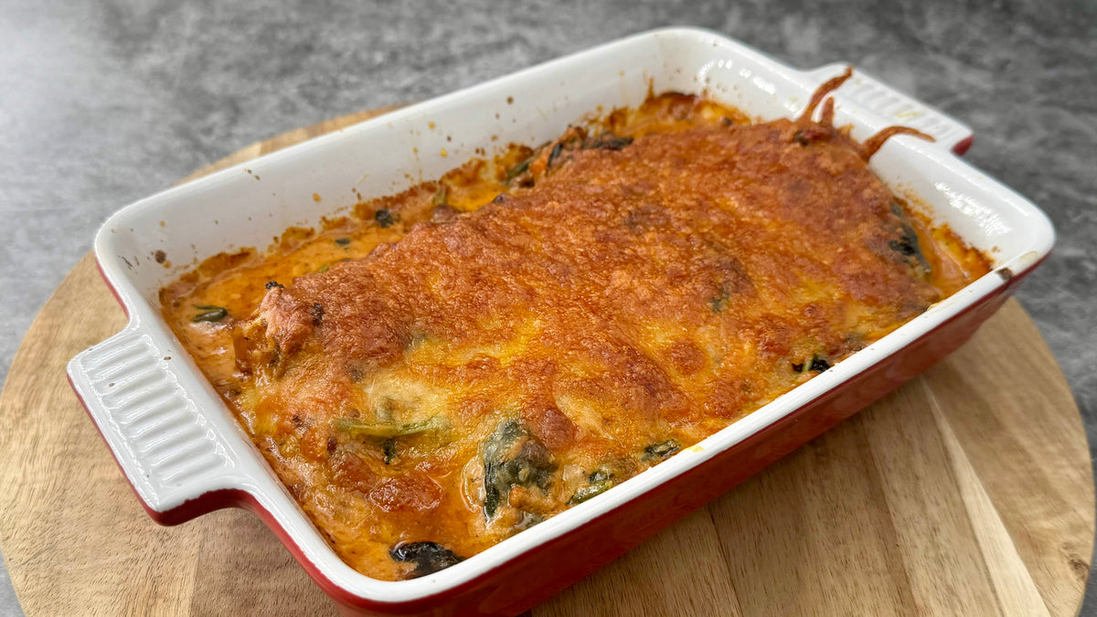 Spinatlasagne
