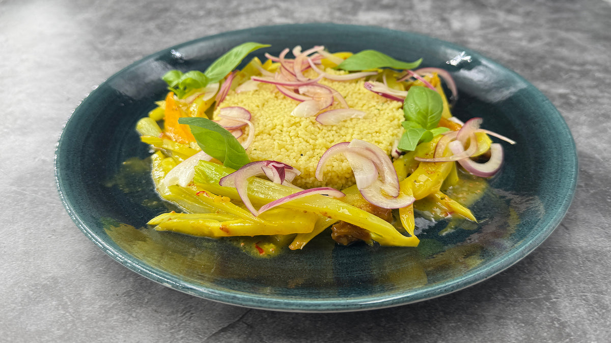 Geschmorter Fenchel mit Orange und Safran