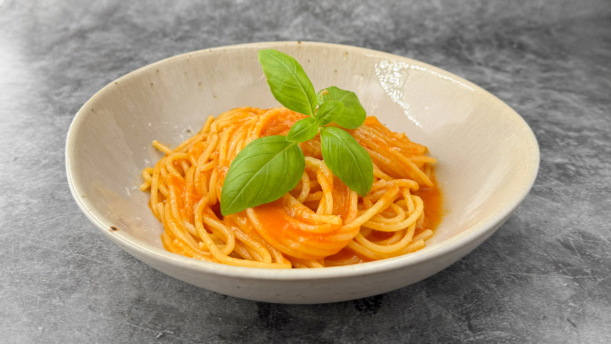 Spaghetti mit Tomatensauce