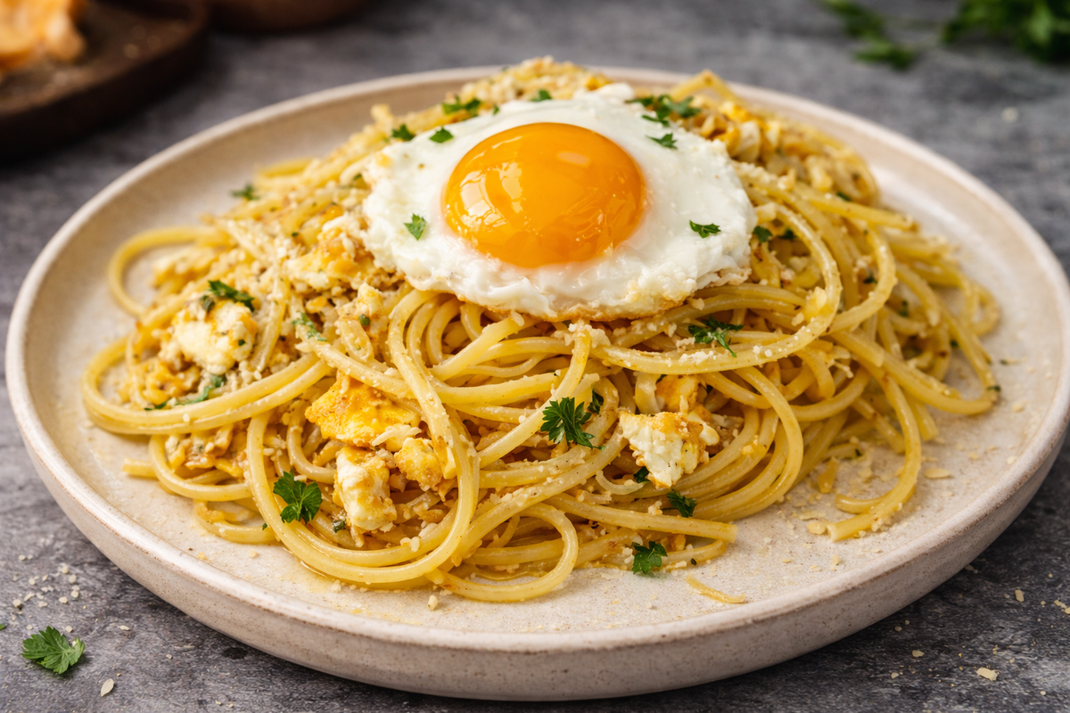 Die 3-Zutaten-Spaghetti