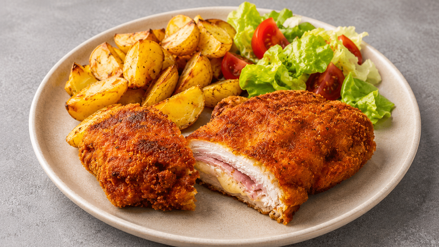 Hähnchen Cordon Bleu