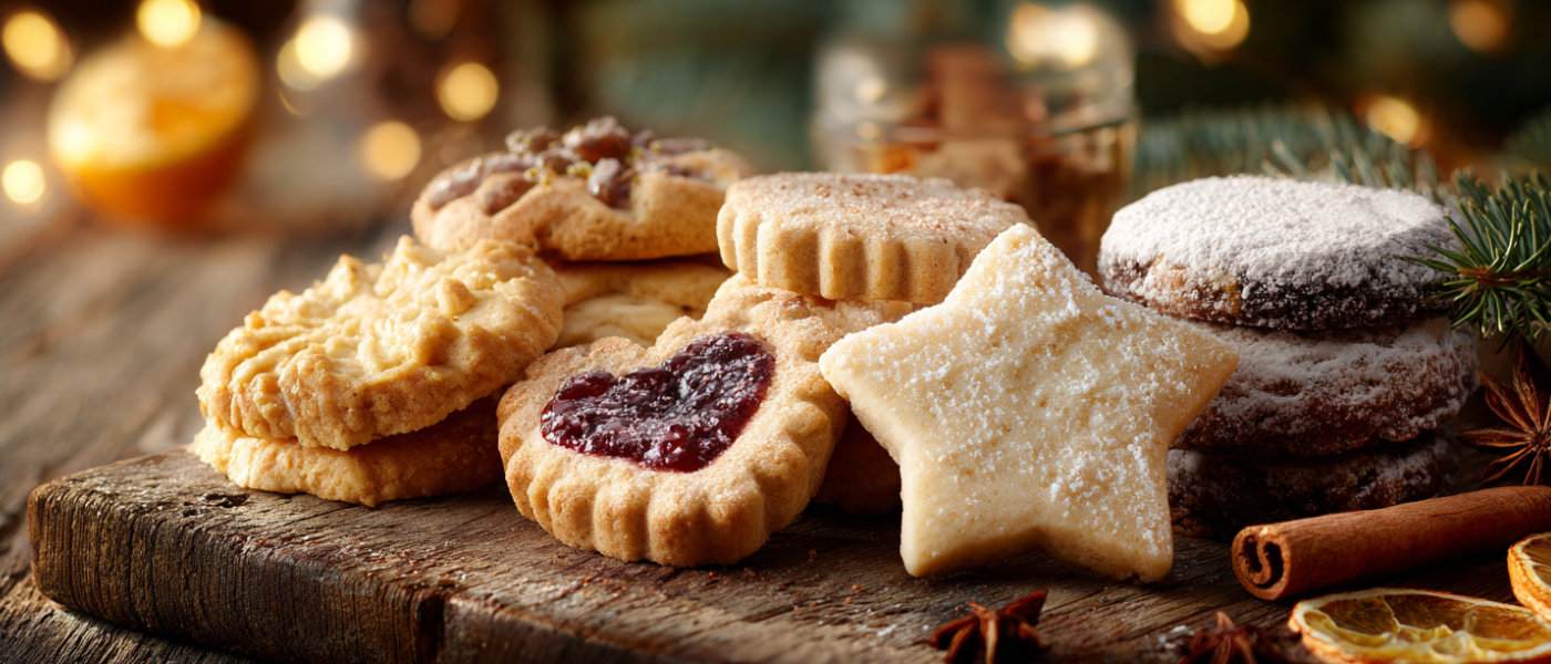 In der Weihnachtsbäckerei - 1 Teig, 5 Plätzchen