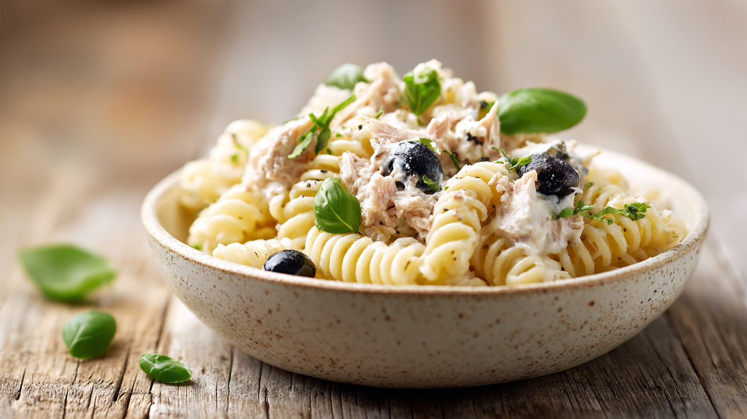 Pasta mit Thunfisch und Ricotta