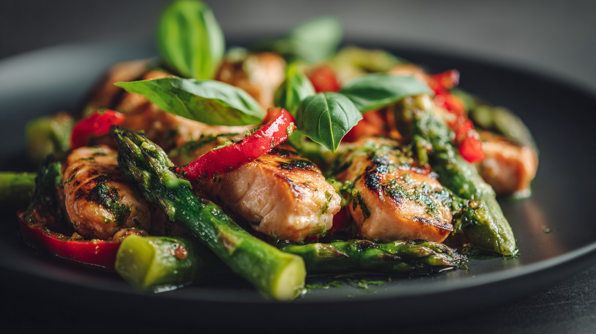 Würzige Lachs-Pfanne