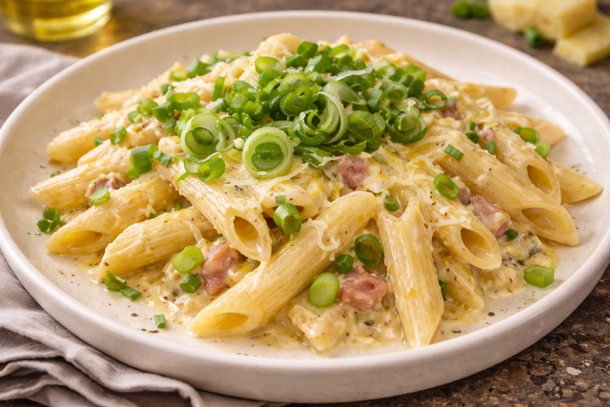 Penne in Bergkäse