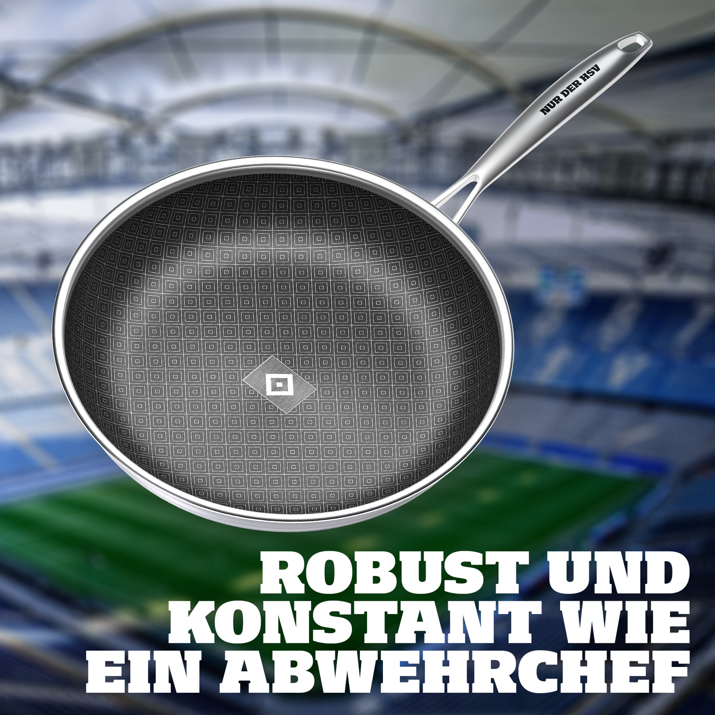 HENSSLERS Pfanne 26cm HSV-Edition