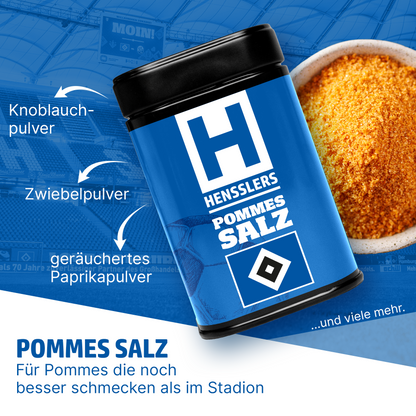 HENSSLERS Stadion-Currywurst Set HSV-Edition