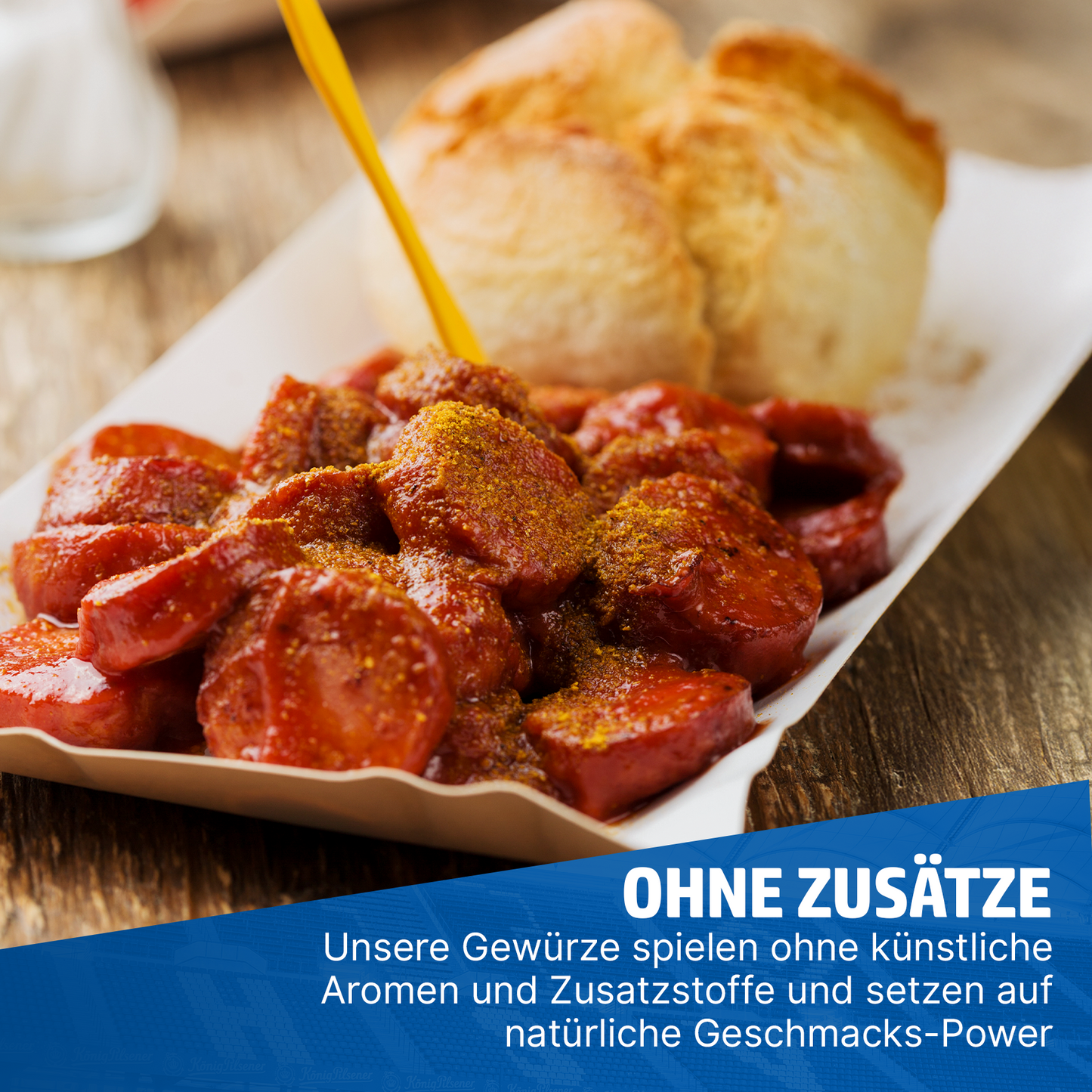 HENSSLERS Stadion-Currywurst Set HSV-Edition