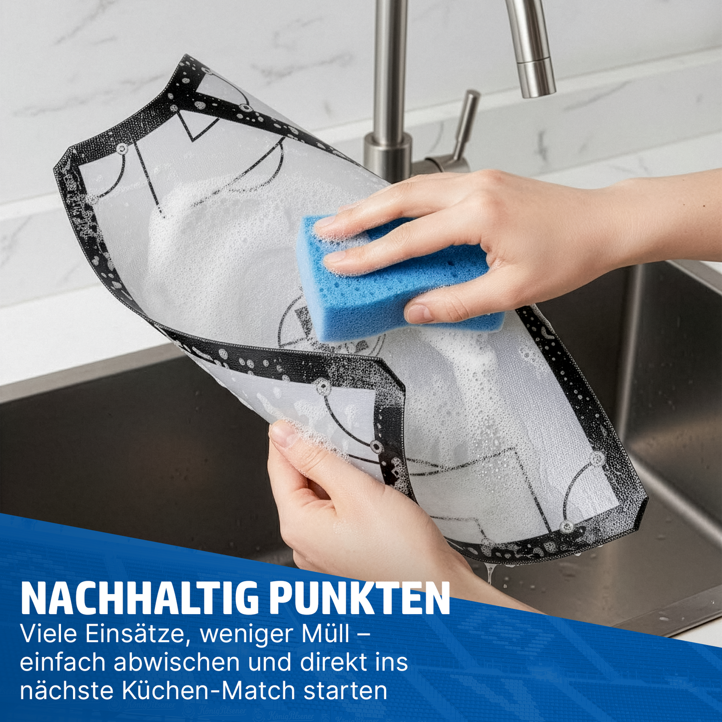 HENSSLERS Ofenmatte Set HSV-Edition